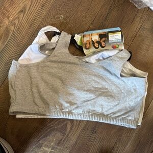 set of 2 bras, Fruit of the Loom, full coverage tank, size 46, NWT